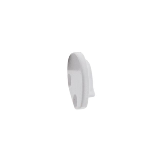 Element de capăt pentru profilul PRF010, cu gaură de acces a conductoarelor electrice