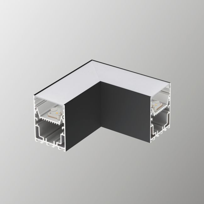 Element de structură pentru realizarea conexiunii, cu dispersor pentru PRF080, negru