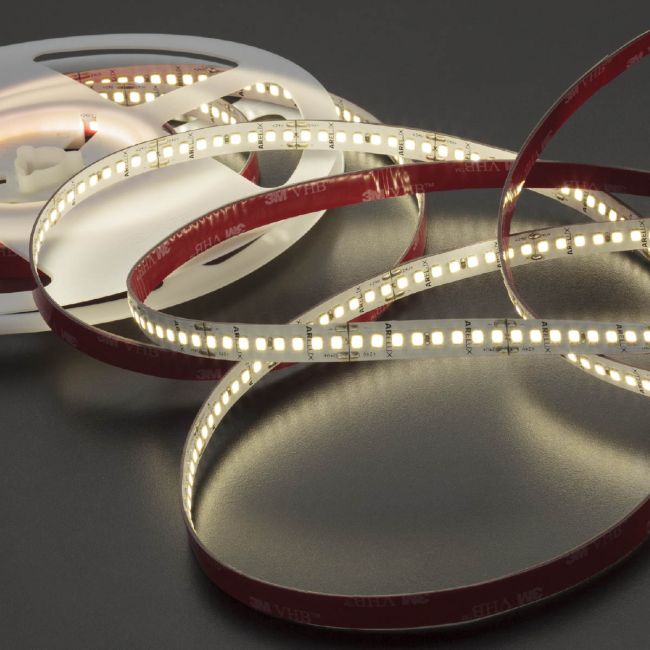 Bandă flexibilă LED XRIBO IP20 CRI.90 5m/rolă 18W/m 192LED/m 24V DC 4000K >115°
