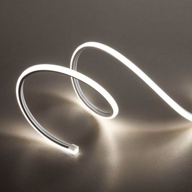 Bandă LED flexibilă XSNAKE 1m, 10W/m 126LED/m 24V DC 3000K CRI.80 IP67 120°