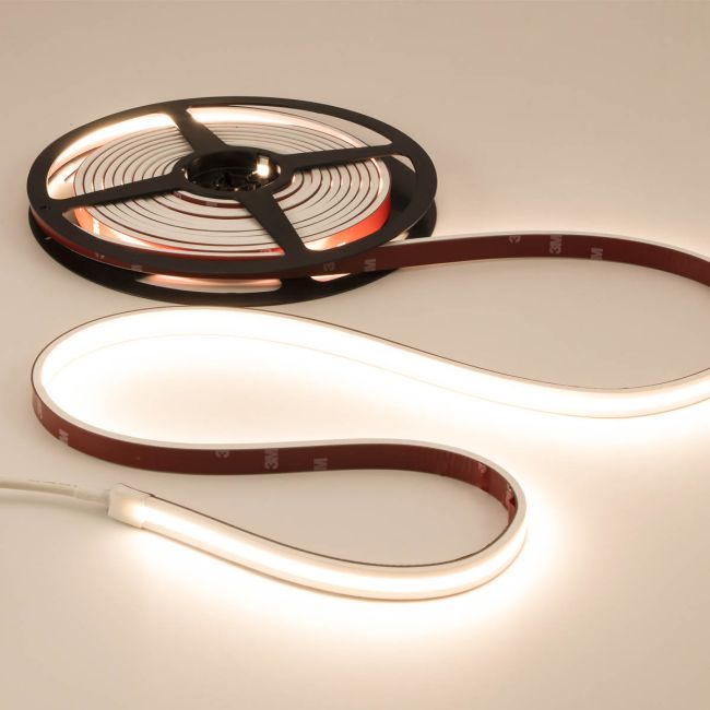 Bandă LED flexibilă XSNAKE 14.4W/m 280LED/m 24V DC 3000K CRI.90 IP67 5m/rolă