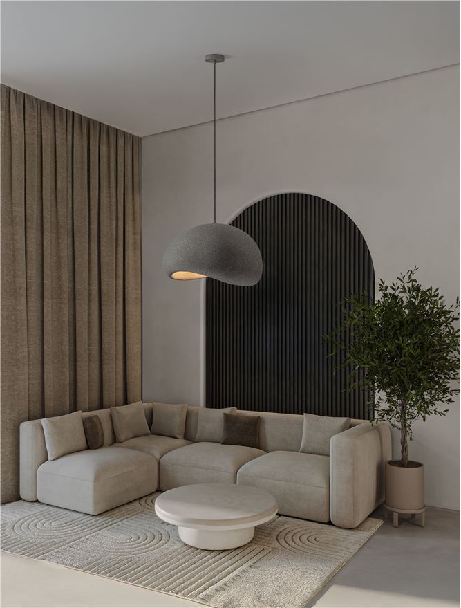 Suspensie interior Aere - Art. 9002675, Nova Luce, Gri