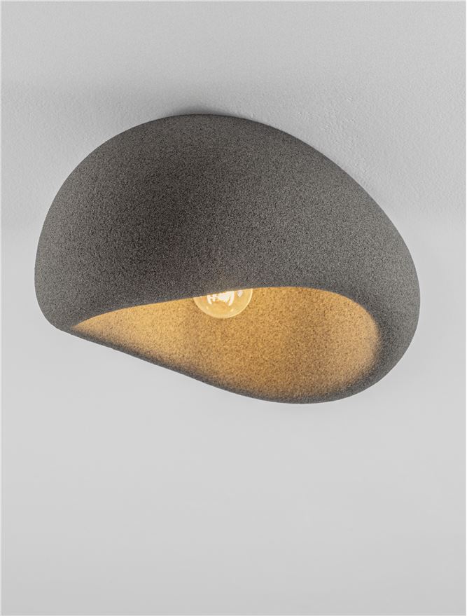 Plafonieră de interior Aere - Art. 9002677, Nova Luce, Gri