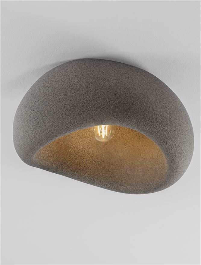 Plafonieră de interior Aere - Art. 9002679, Nova Luce, Gri
