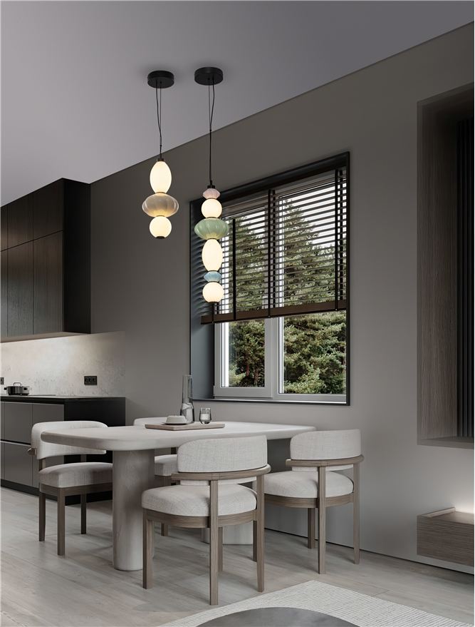 Suspensie interior Oneta - Art. 9009157, Nova Luce, Alb, Verde, Albastru, Roz