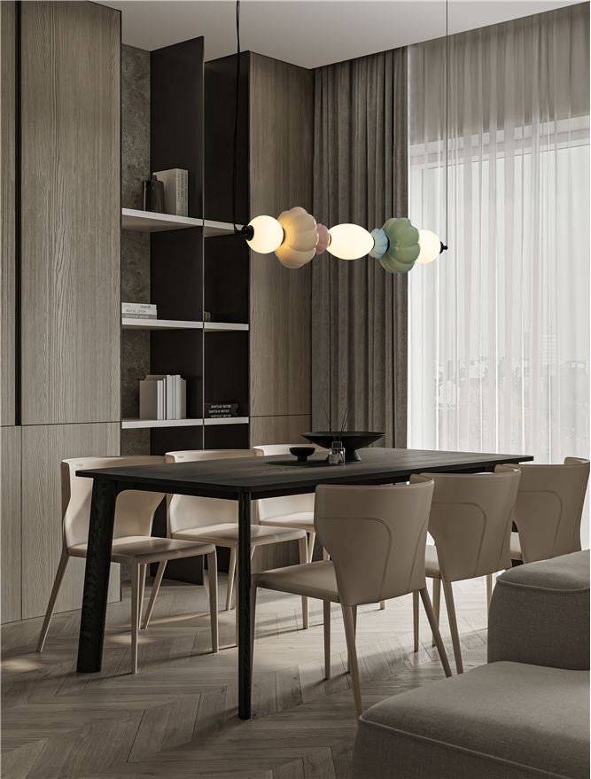 Suspensie interior Oneta - Art. 9009158, Nova Luce, Alb, Verde, Albastru, Roz