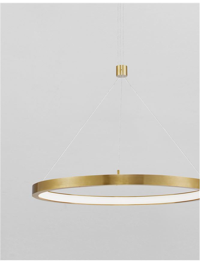 Suspensie de interior Empatia - Art. 9172835, Nova Luce, Auriu