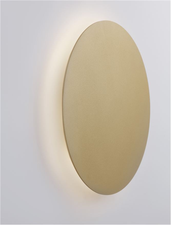 Aplică de interior Cyrcle - Art. 9248153, Nova Luce, Auriu