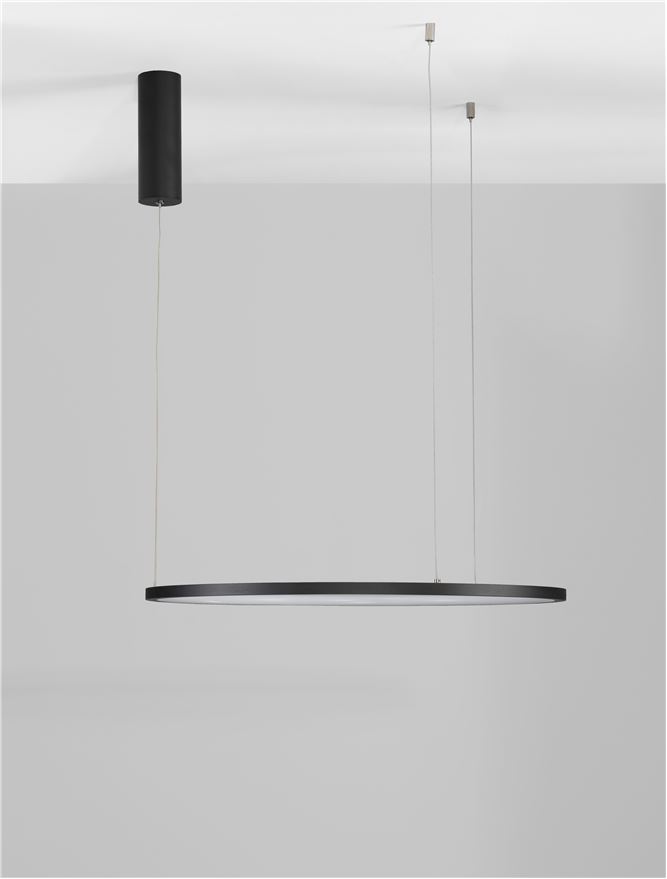 Suspensie de interior Tarquin - Art. 9345601, Nova Luce, Negru