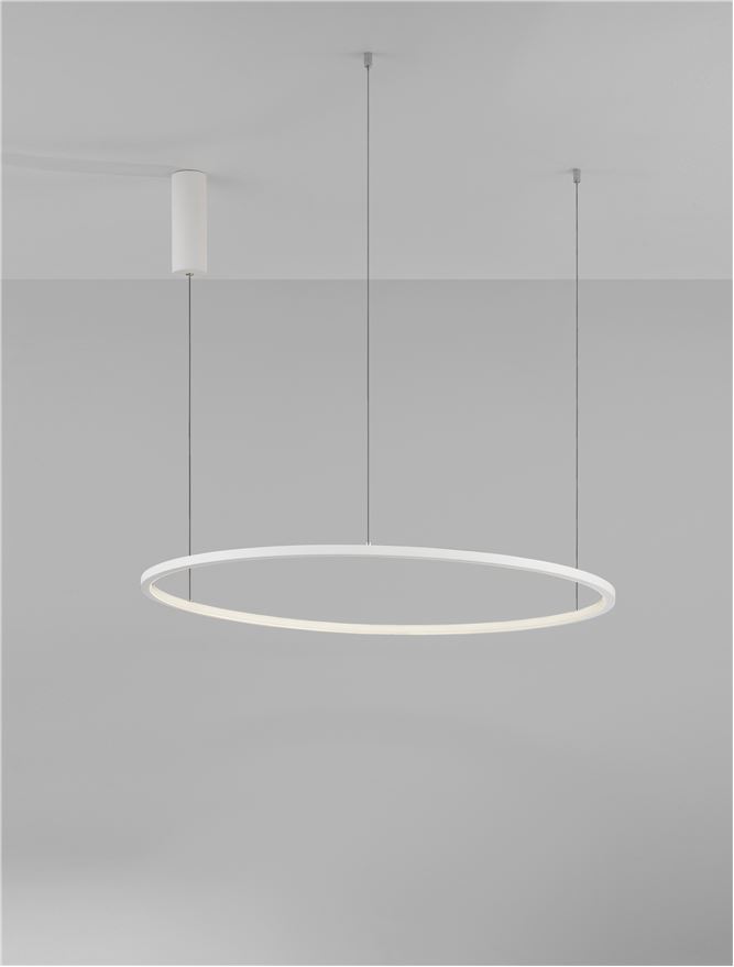 Suspensie de interior Tarquin - Art. 9345604, Nova Luce, Alb