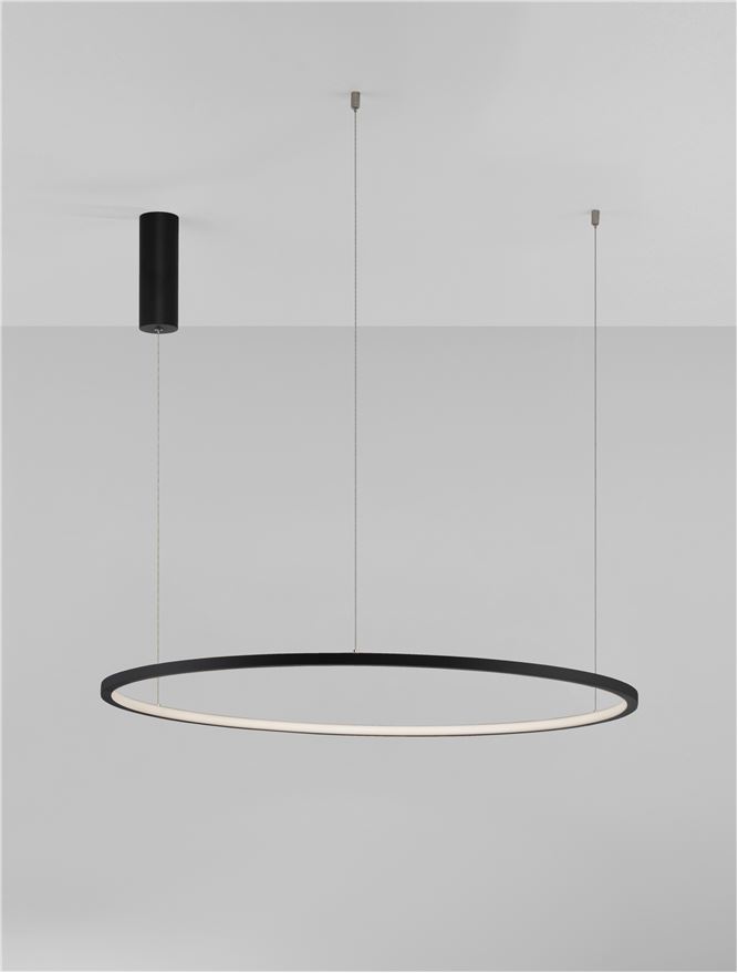 Suspensie de interior Tarquin - Art. 9345605, Nova Luce, Negru