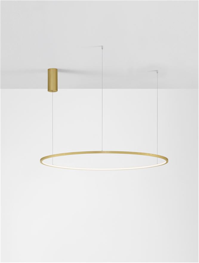 Suspensie de interior Tarquin - Art. 9345610, Nova Luce, Auriu