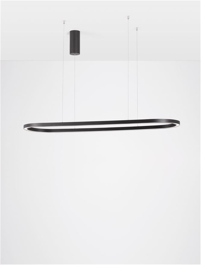 Suspensie de interior Cuppe - Art. 9345624, Nova Luce, Negru