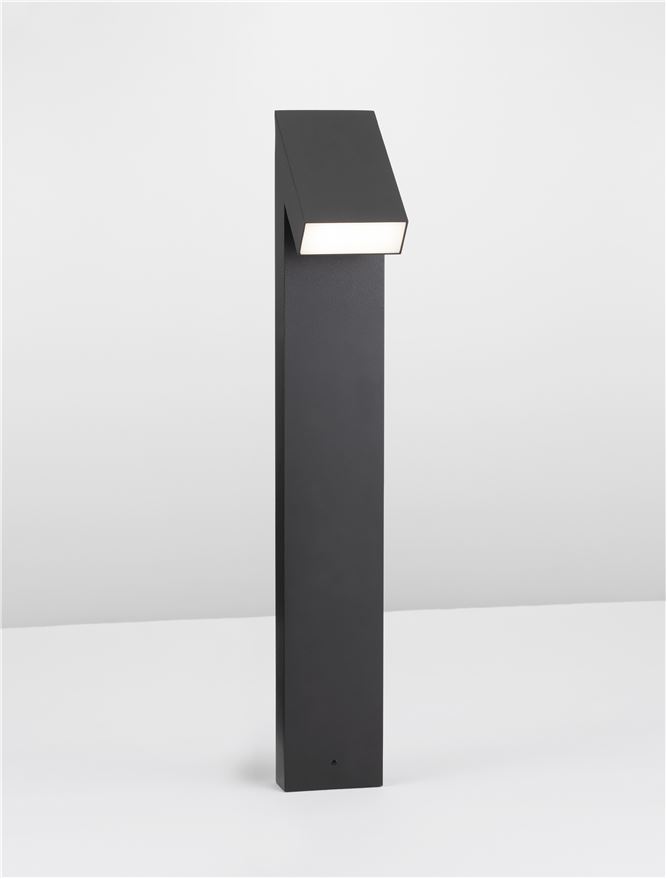 Stâlp de exterior Brigitta - Art. 9020931, Nova Luce, Negru
