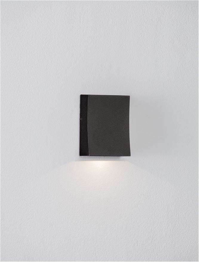 Aplică de exterior Boxy - Art. 9030148, Nova Luce, Antracit