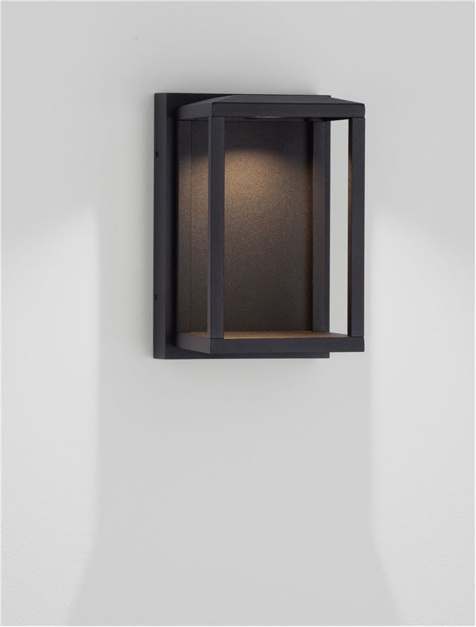 Aplică de exterior Prive - Art. 9030752, Nova Luce, Negru