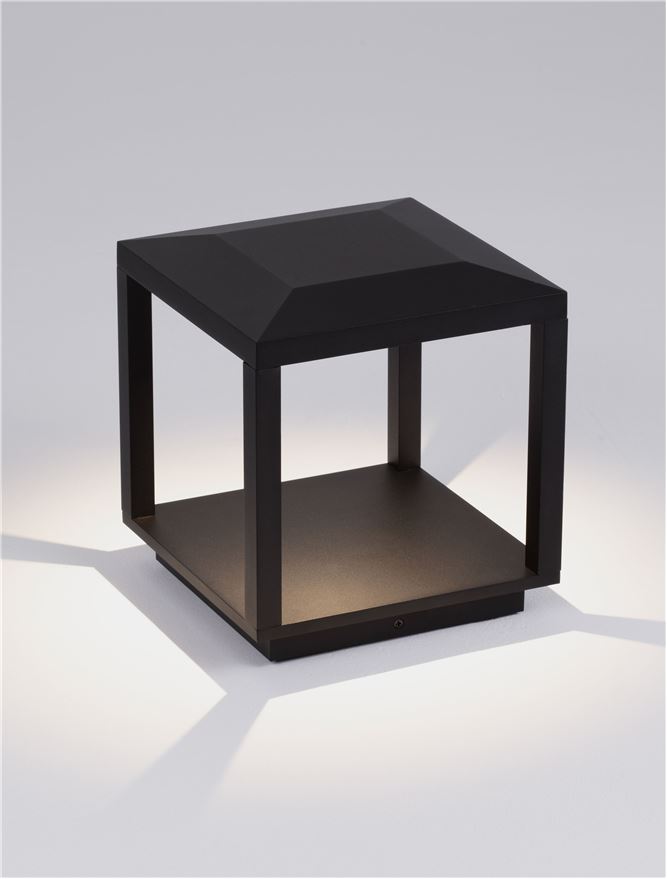 Stâlp de exterior Prive - Art. 9030754, Nova Luce, Negru