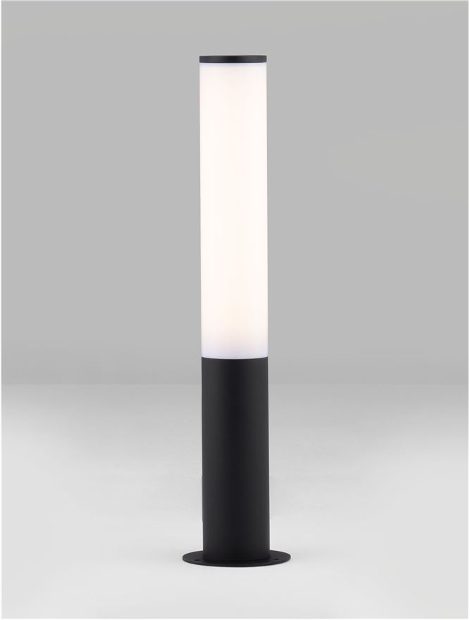 Stâlp de exterior Tube - Art. 9030805, Nova Luce, Negru