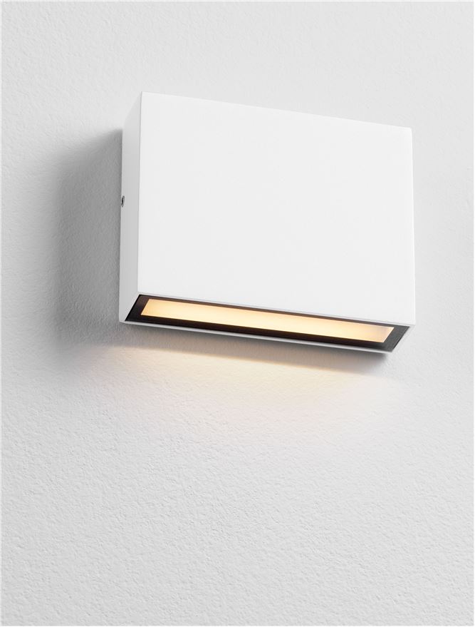 Aplică de exterior Tick - Art. 9030816, Nova Luce, Alb