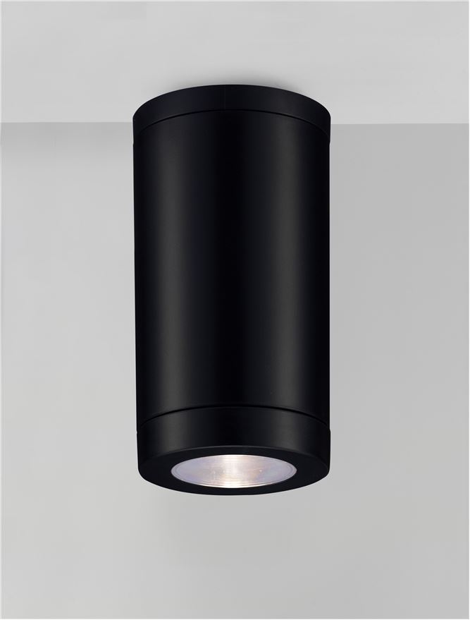 Plafonieră de exterior Spot - Art. 9030821, Nova Luce, Negru