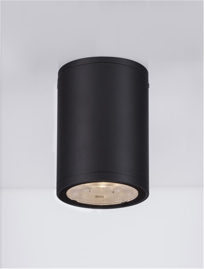 Plafonieră de exterior Lumina - Art. 9030842, Nova Luce, Negru