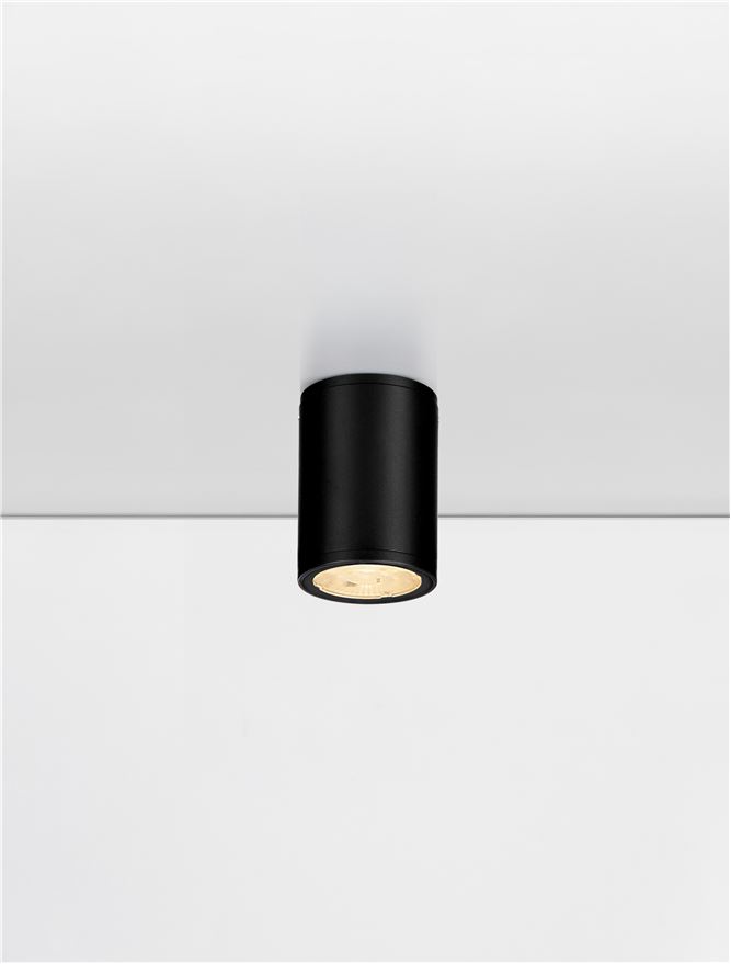 Plafonieră de exterior Lumina - Art. 9030844, Nova Luce, Negru