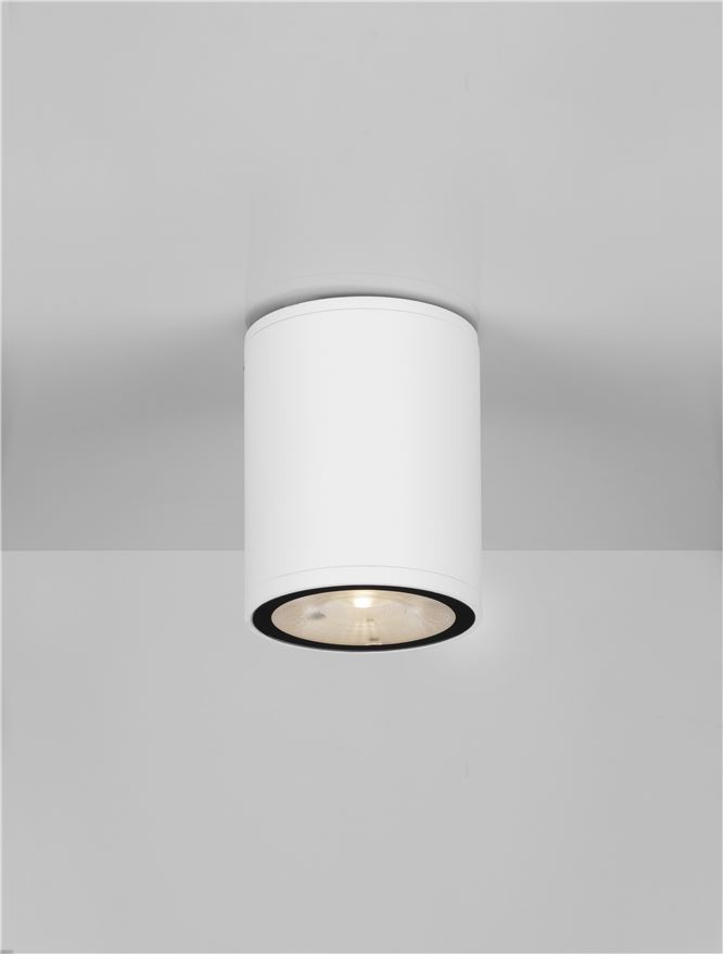 Plafonieră de exterior Lumina - Art. 9030845, Nova Luce, Alb