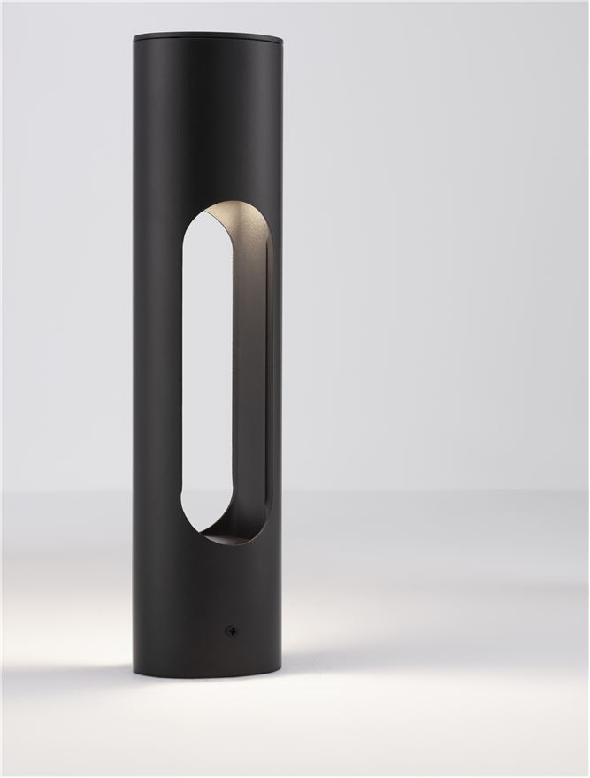 Stâlp de exterior Ellery - Art. 9100916, Nova Luce, Negru