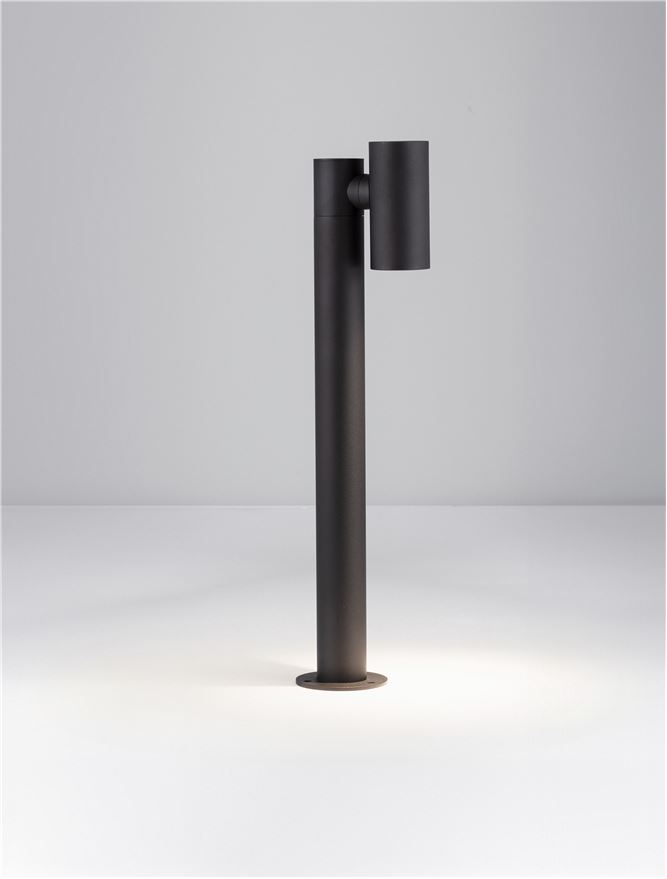 Stâlp de exterior Pec - Art. 9136420, Nova Luce, Negru