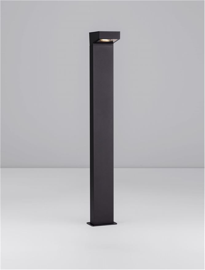 Stâlp de exterior Rob - Art. 9136430, Nova Luce, Negru
