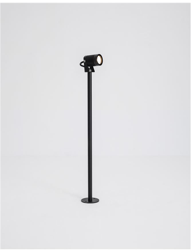Stâlp de exterior Fend - Art. 9271433, Nova Luce, Negru