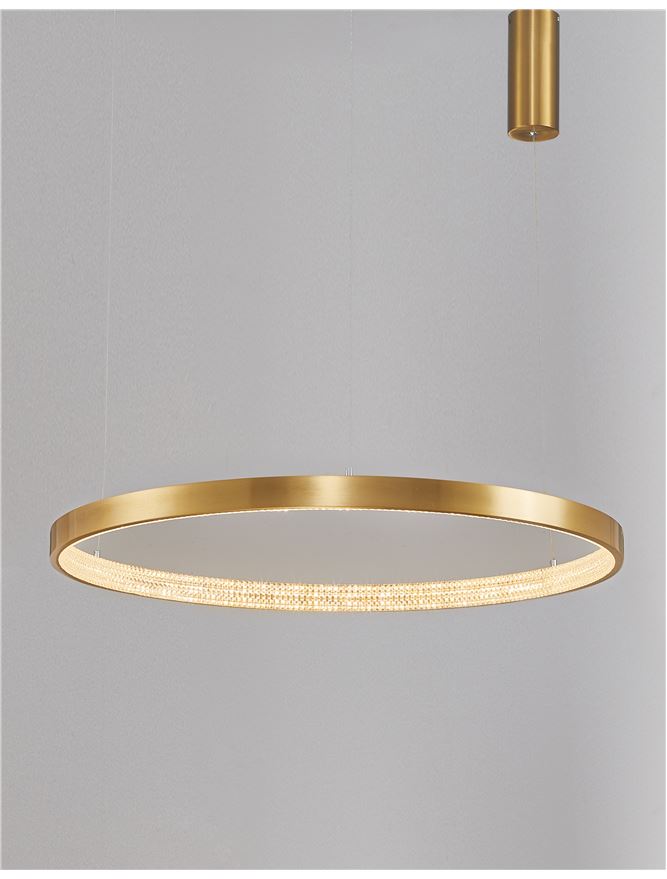 Suspensie de interior Preston - Art. 9285801, Nova Luce, Auriu