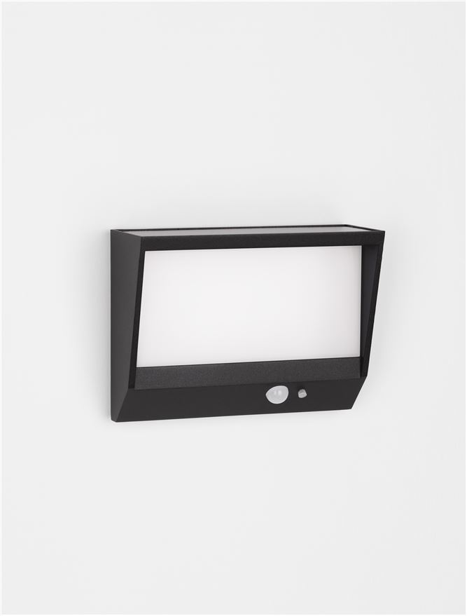 Aplică de exterior Valor solar cu senzor - Art. 9492540, Nova Luce, Antracit