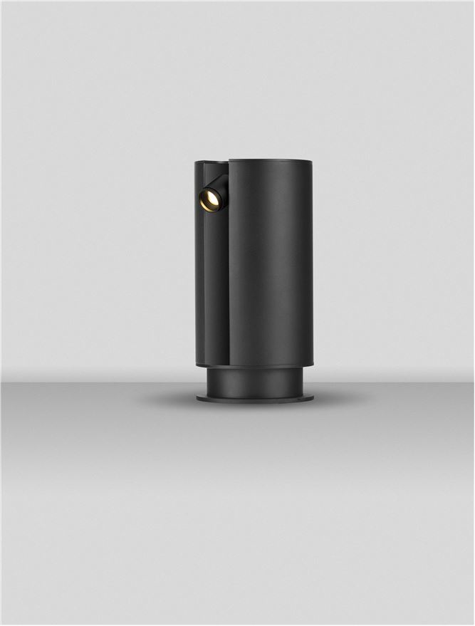Stâlp de exterior Taglio - Art. 9695505, Nova Luce, Negru