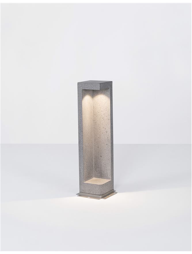 Stâlp de exterior Grante - Art. 9790021, Nova Luce, Gri