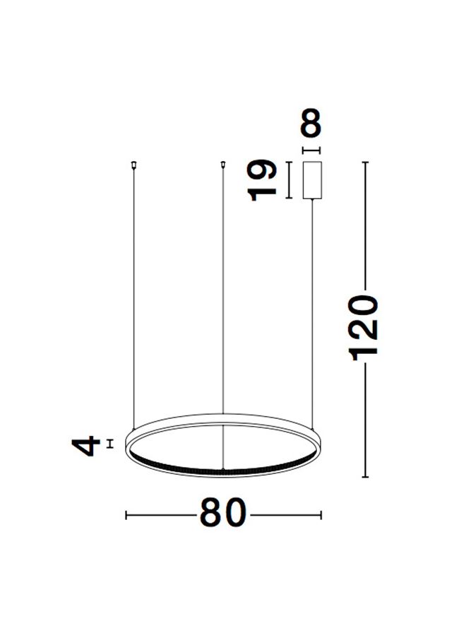 Suspensie de interior Preston - Art. 9865180, Nova Luce, Negru