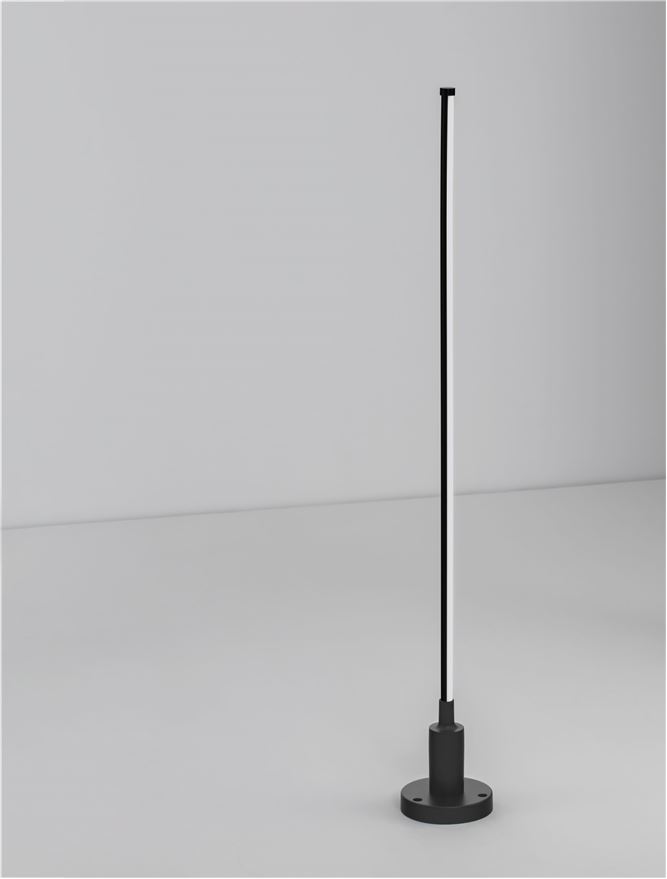 Stâlp de exterior Dessay - Art. 9923404, Nova Luce, Negru