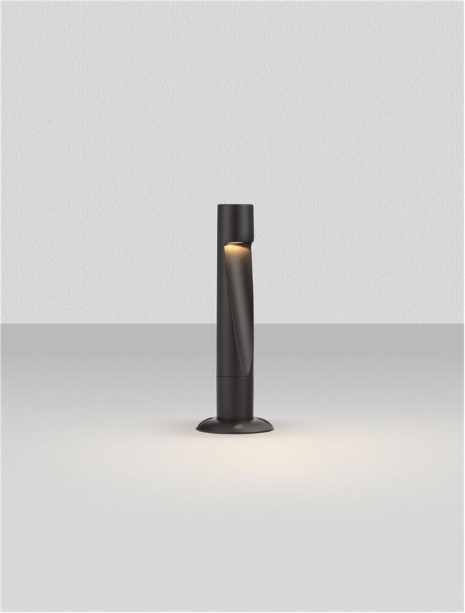 Stâlp de exterior Nooi - Art. 9971466, Nova Luce, Negru