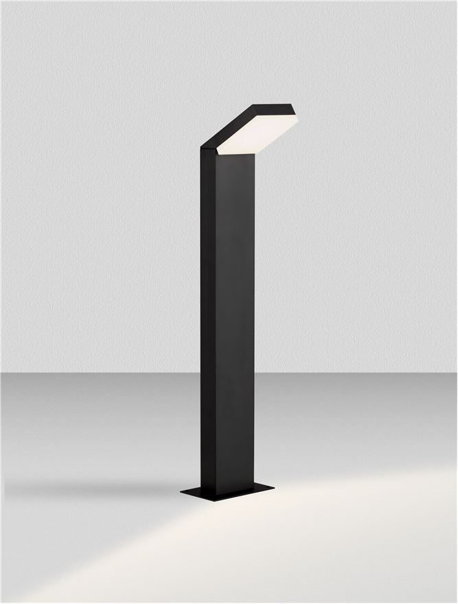 Stâlp de exterior Farge - Art. 9971478, Nova Luce, Negru