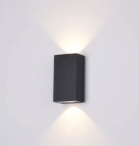 Aplică de exterior Times Square - Art. O581WL-L6B, Maytoni, Negru, IP54