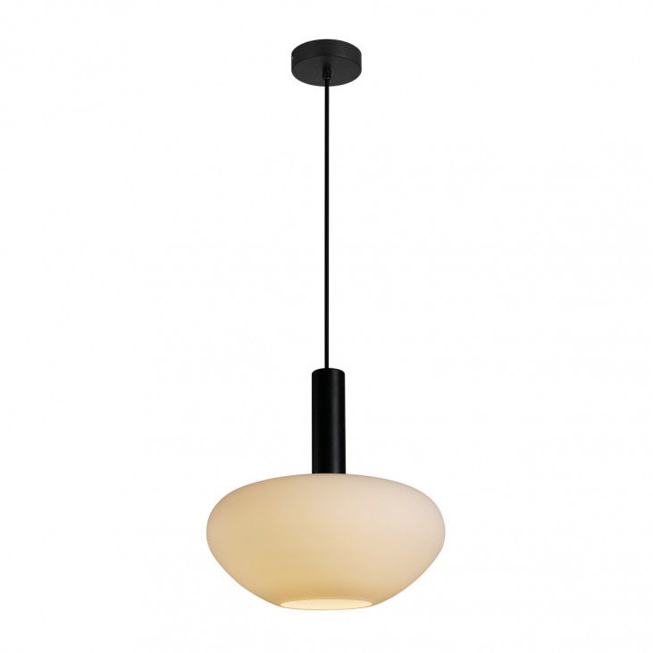 Pendul de interior Gater - Art. PND-23541A-1-BK-OP, Italux, Negru/Opal