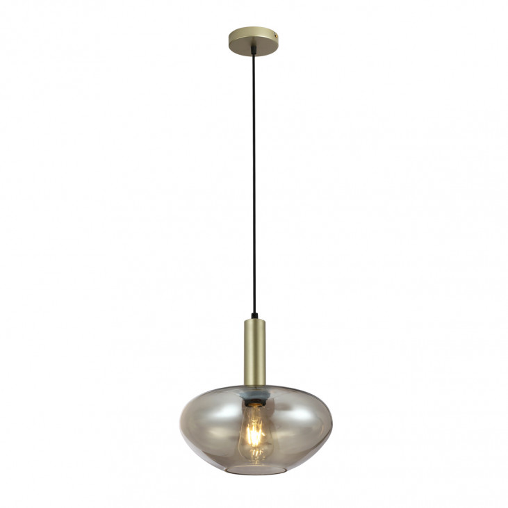 Pendul de interior Gater - Art. PND-23541A-1-GD-CH, Italux, Auriu/Șampanie