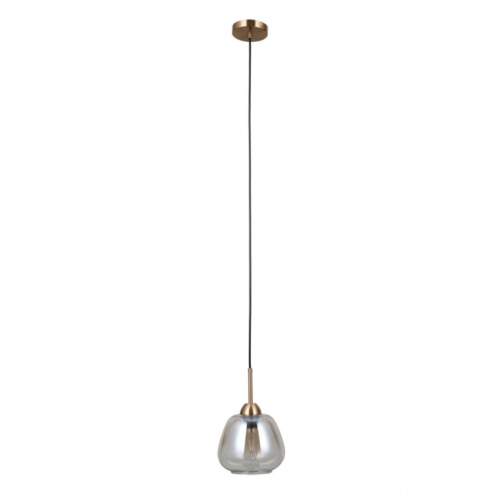 Pendul de interior Felis - Art. PND-40824-1-GD, Italux, Auriu/Chihlimbar