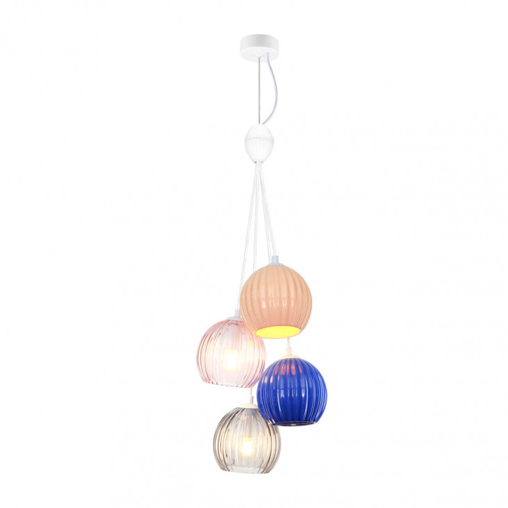 Suspensie de interior Cases - Art. PND-94794-4A-MLTI, Italux, Multicolor
