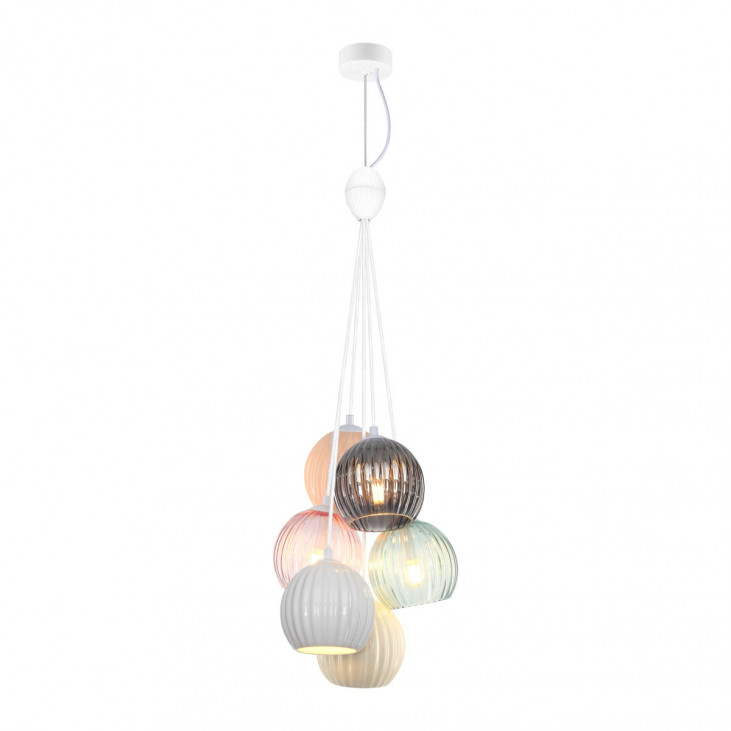 Suspensie de interior Cases - Art. PND-94794-6A-MLTI, Italux, Multicolor