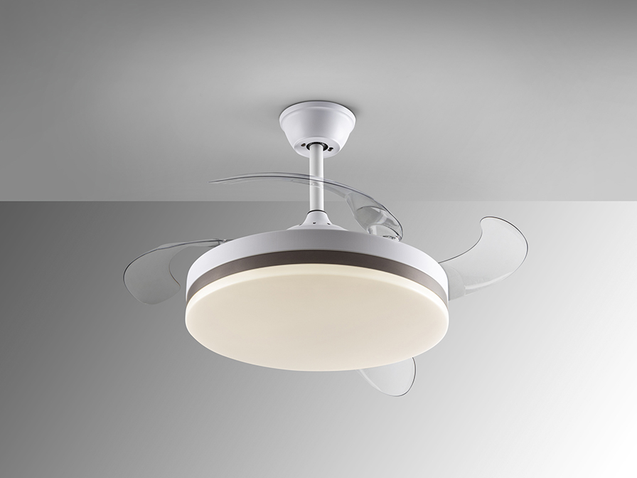 Ventilator VENTO, dimabil - Art. 168311D, Schuller, Alb