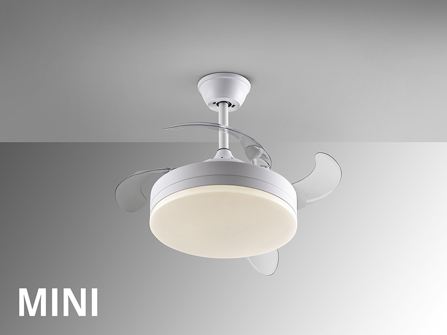 Ventilator VENTO MINI, Ø40, dimabil - Art. 169228, Schuller, Alb