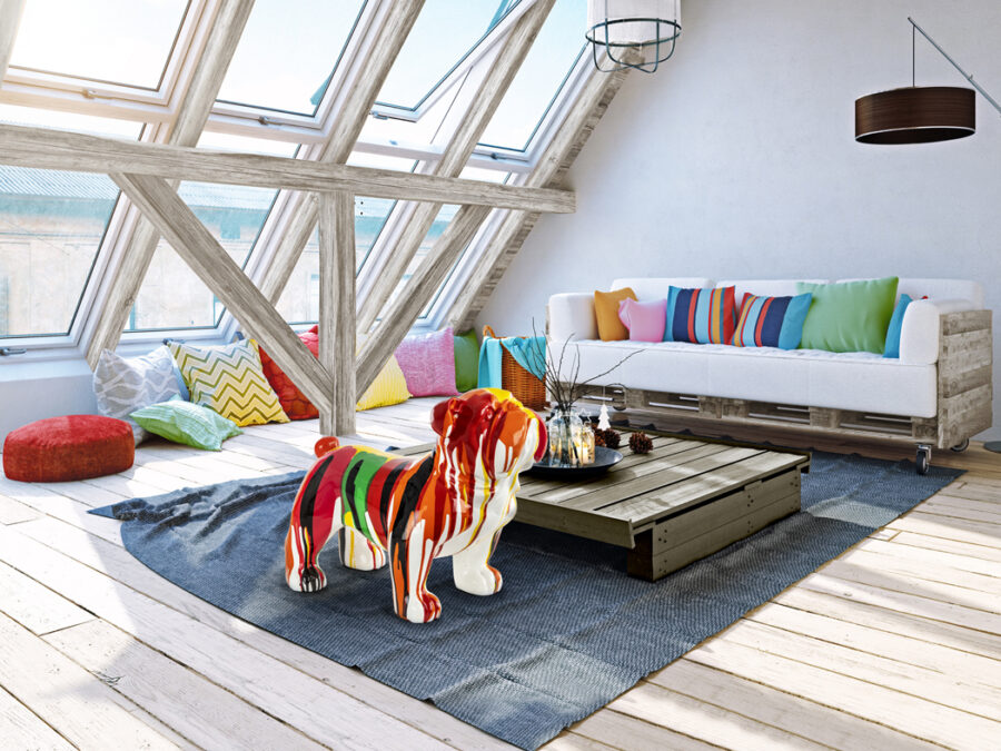 Figurină OTTO, BULLDOG, - Art. 285257, Schuller, Multicolor