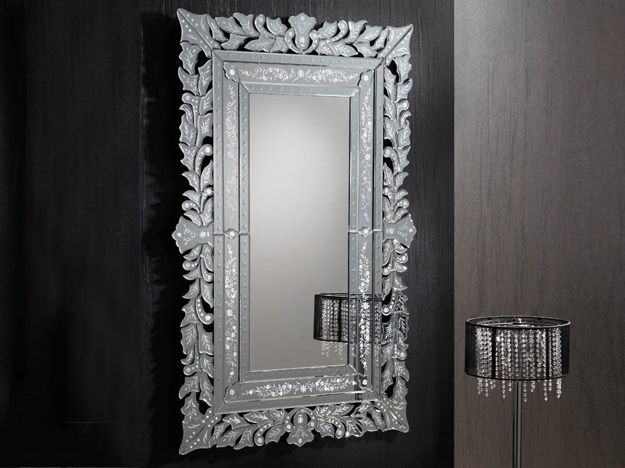 Oglindă CLEOPATRA, 120X78 - Art. 29-E16, Schuller, Negru