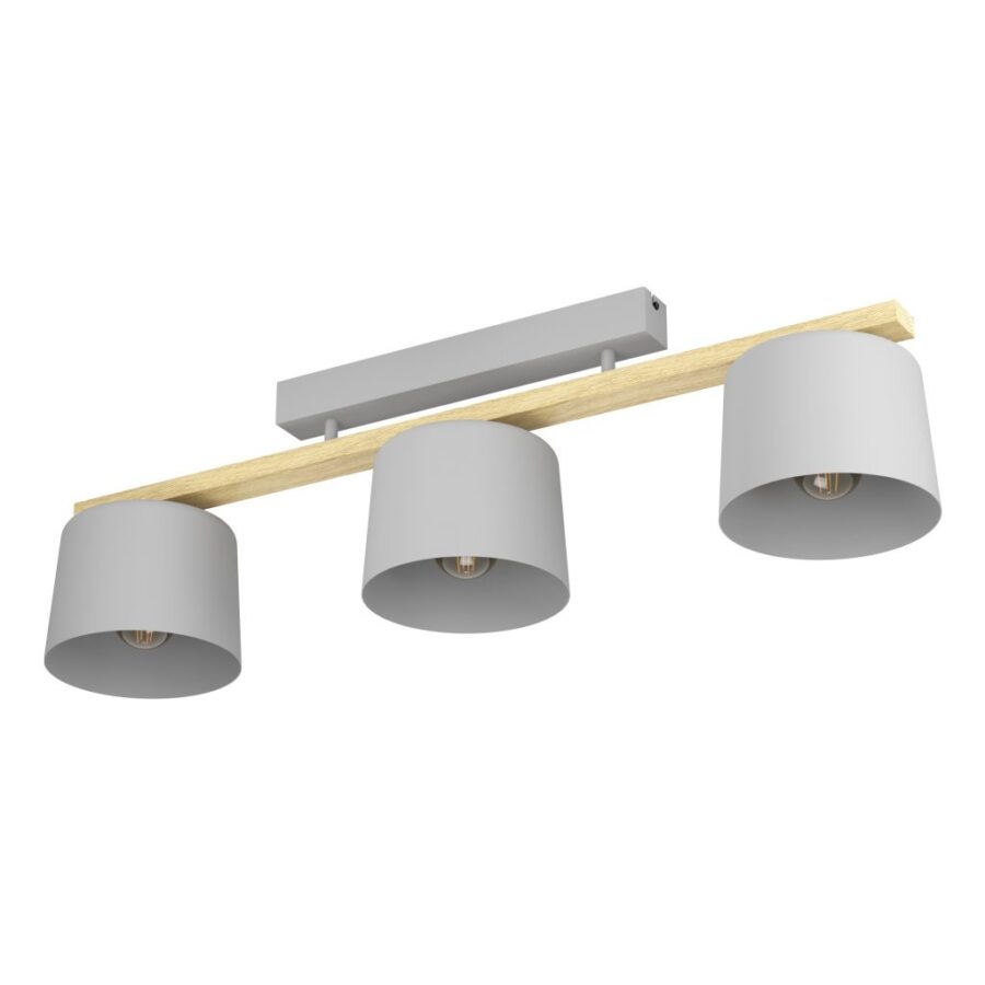 Plafonieră Mariel - Art. 900361, Eglo, Gri/Maro